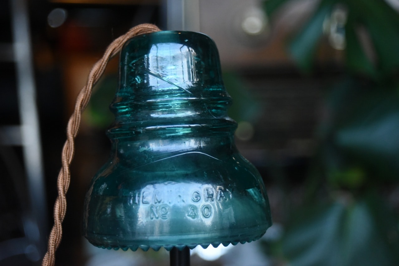 101849 インダストリアル インシュレーターランプ  US碍子使用