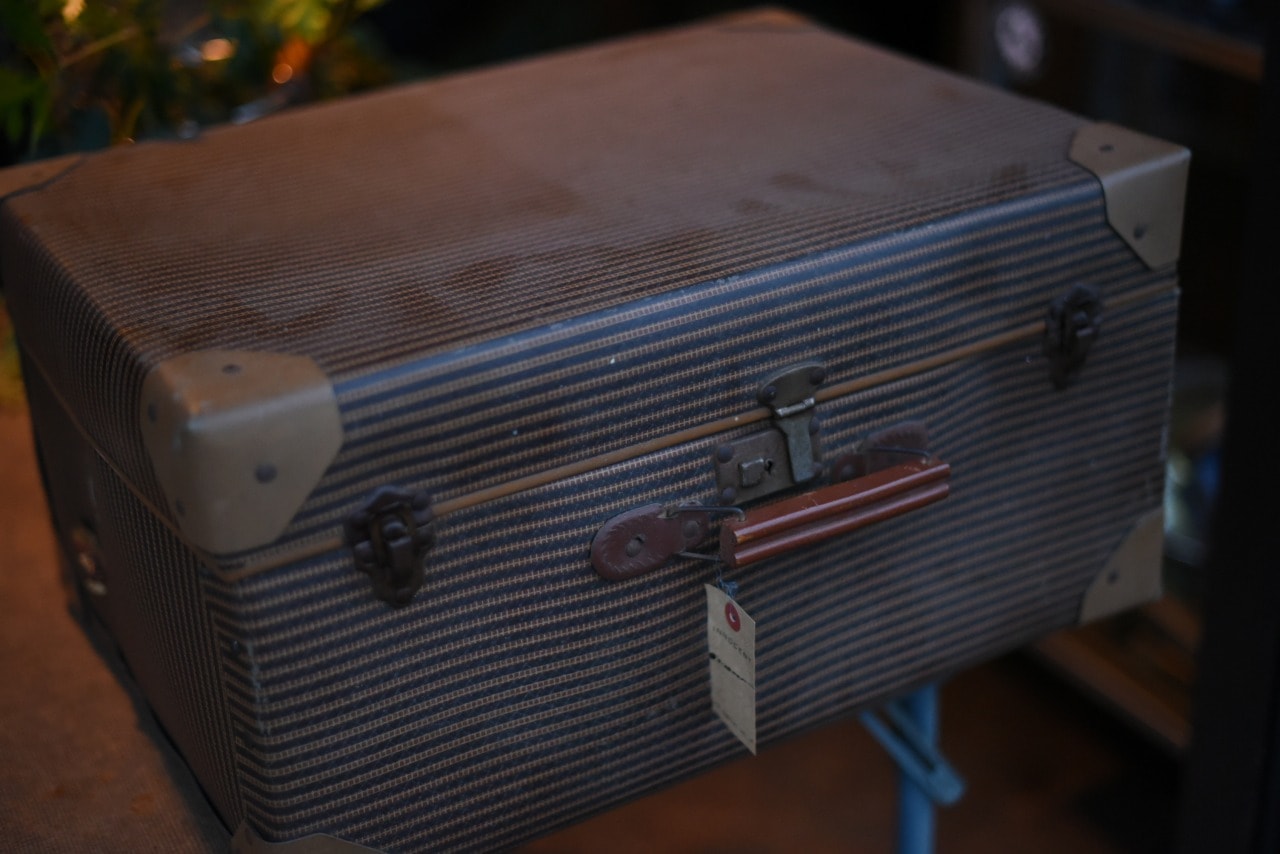 002272 UK ヴィンテージ トランクケース ボックス　