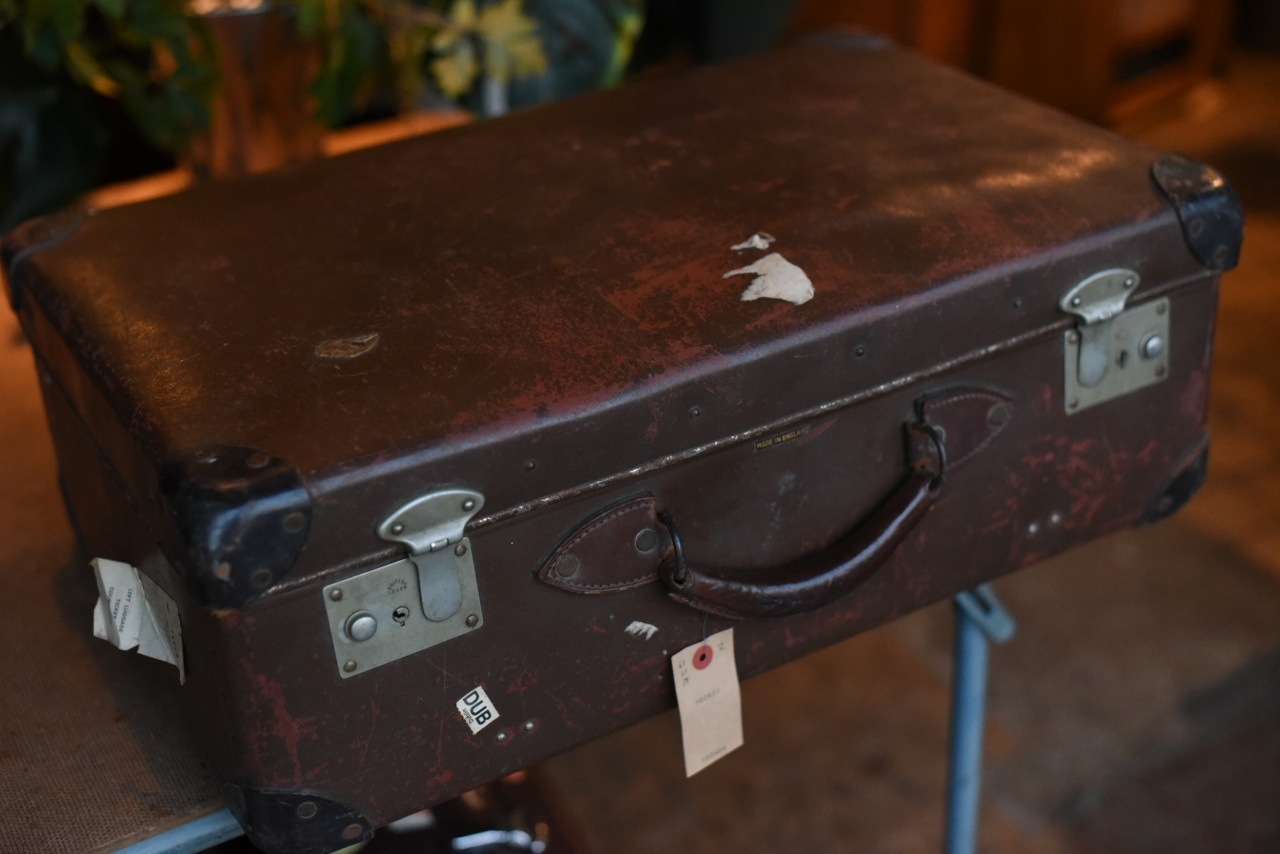 102604 UK ヴィンテージ 「ANTLER 製」 トランクケース　