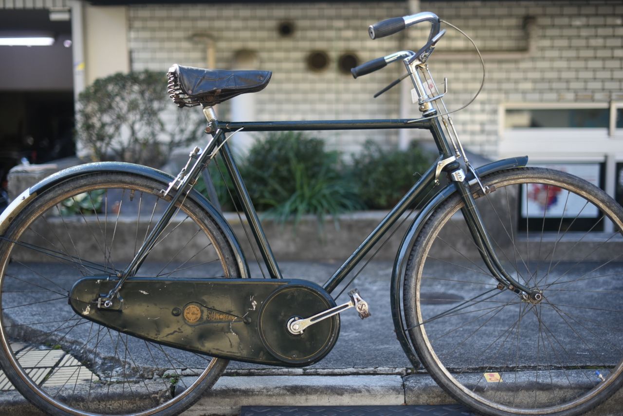 102807 ヴィンテージ 自転車　　「サンビーム BSA　SUNBEAM」　　英国製