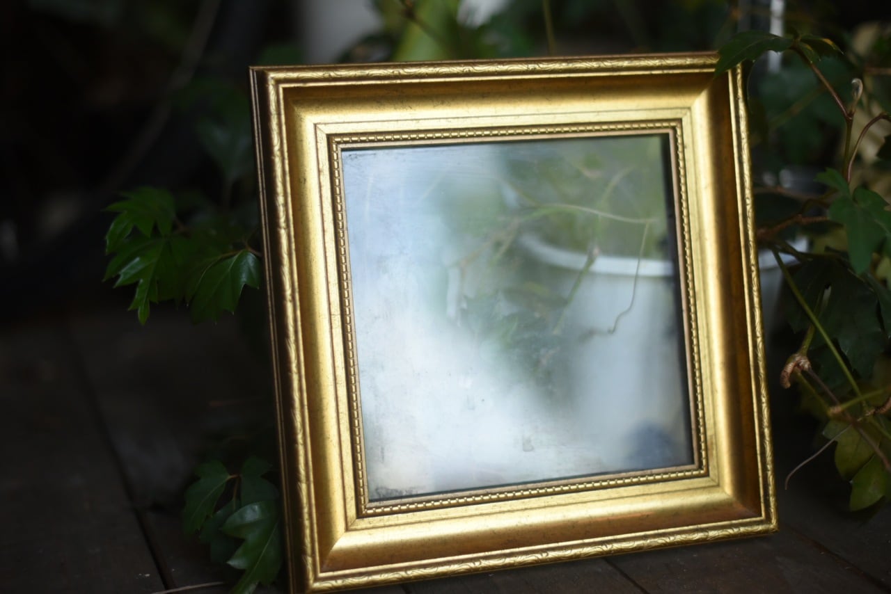 2801 ヴィンテージ ウッド ゴールド ミニ フレーム