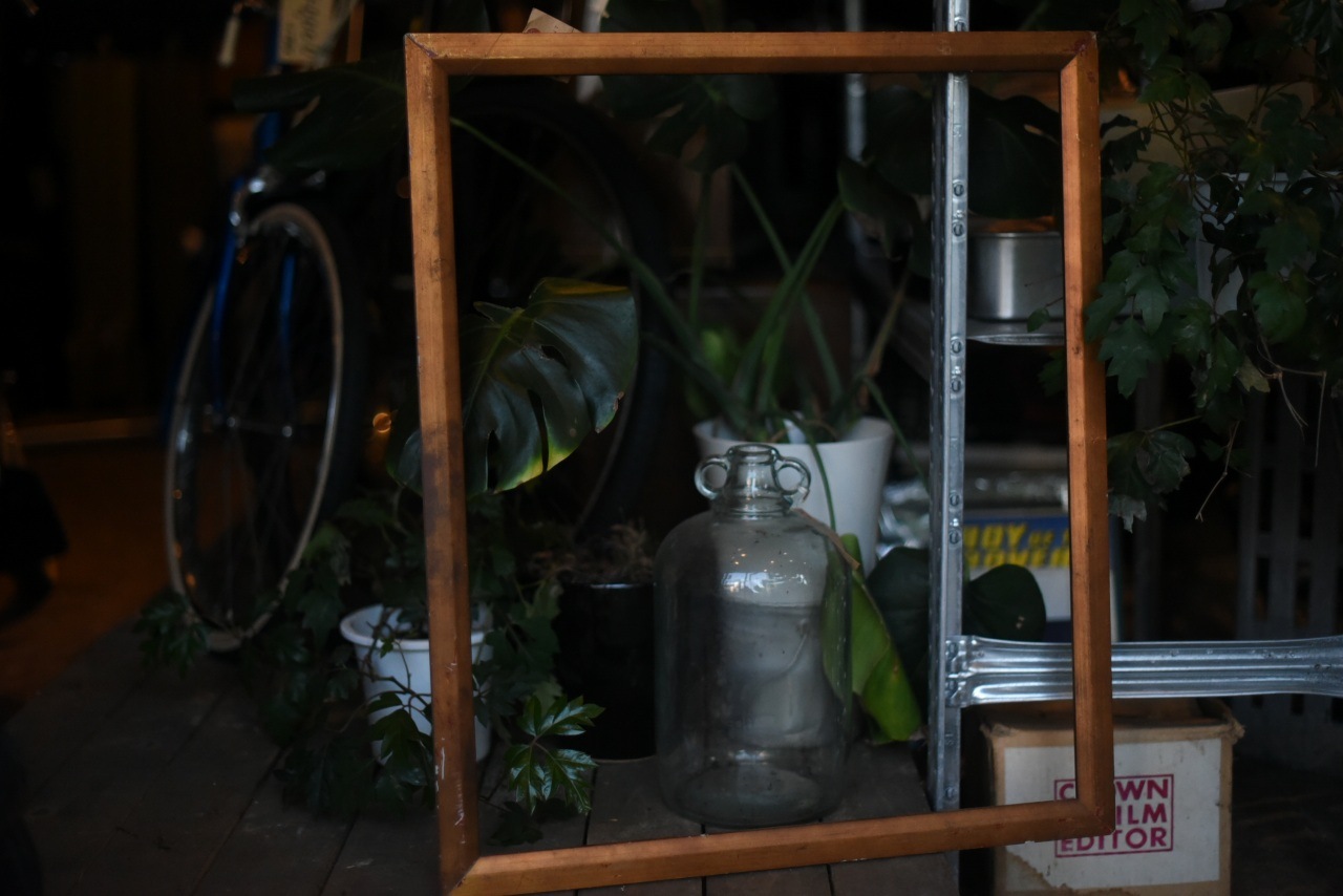 329 ヴィンテージ ゴールド ウッドフレーム