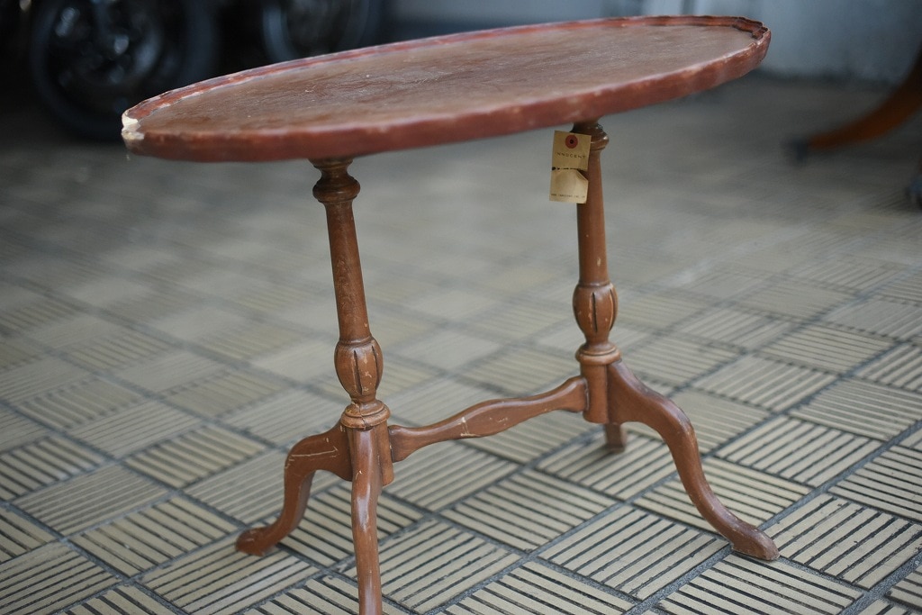 2698 UK ヴィンテージ オーバルテーブル フォールディング