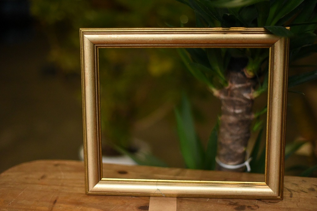 103479 ヴィンテージ ゴールド ウッドフレーム 額縁