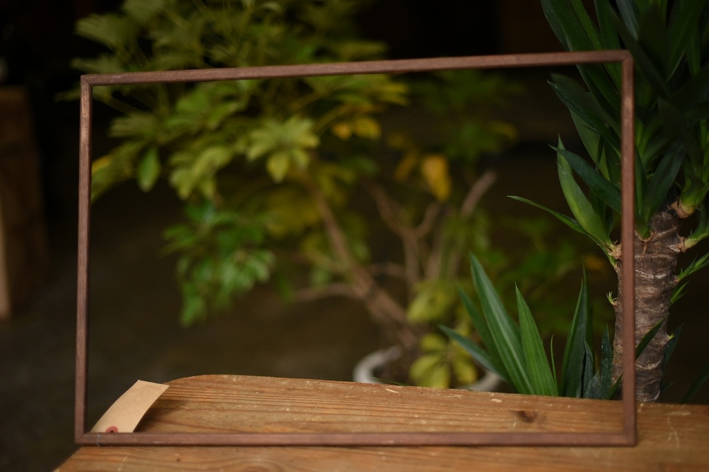 103455 ヴィンテージ　スリム　ウッドフレーム 額縁