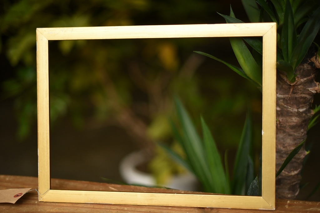 103514 ヴィンテージ　ゴールドフレームインナー　 額縁