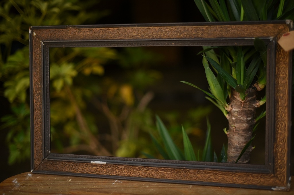 103541 ヴィンテージ　ウッドフレーム 額縁
