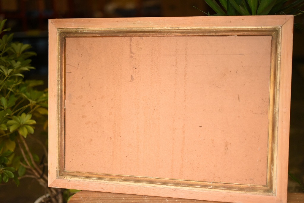103587 ヴィンテージ　ウッドフレーム 額縁