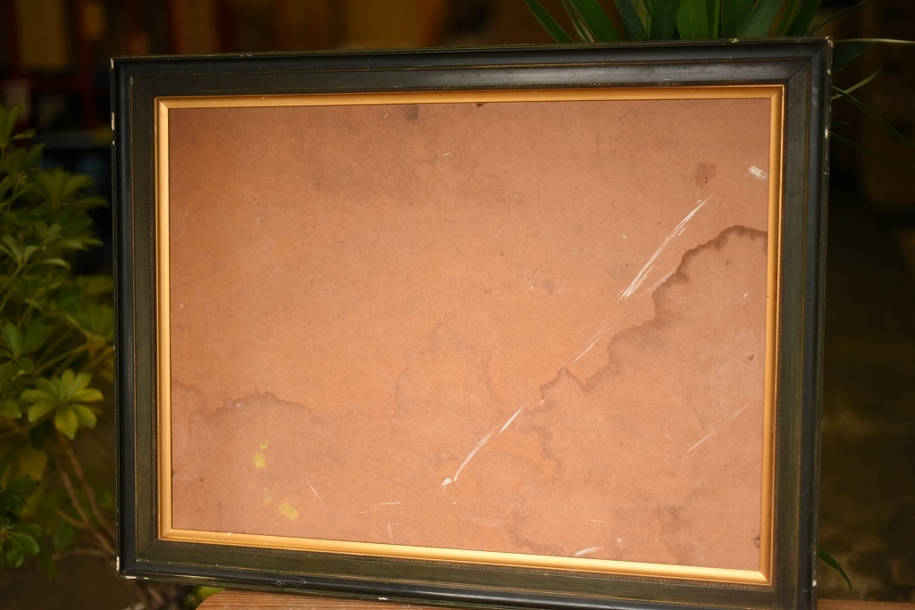 103597 ヴィンテージ　ウッドフレーム 額縁