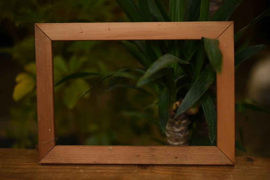 103607 ヴィンテージ　ウッドフレーム 額縁