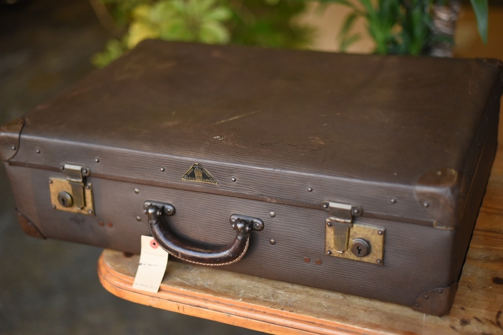 103684 ヴィンテージ　「MARKE SUPERBA」　トランクケース　 英国製