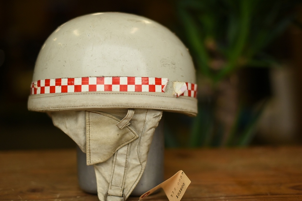 103800 「BAYARD」　ヴィンテージ　ハーフヘルメット　お椀ヘルUK フランス製 ヘルメット