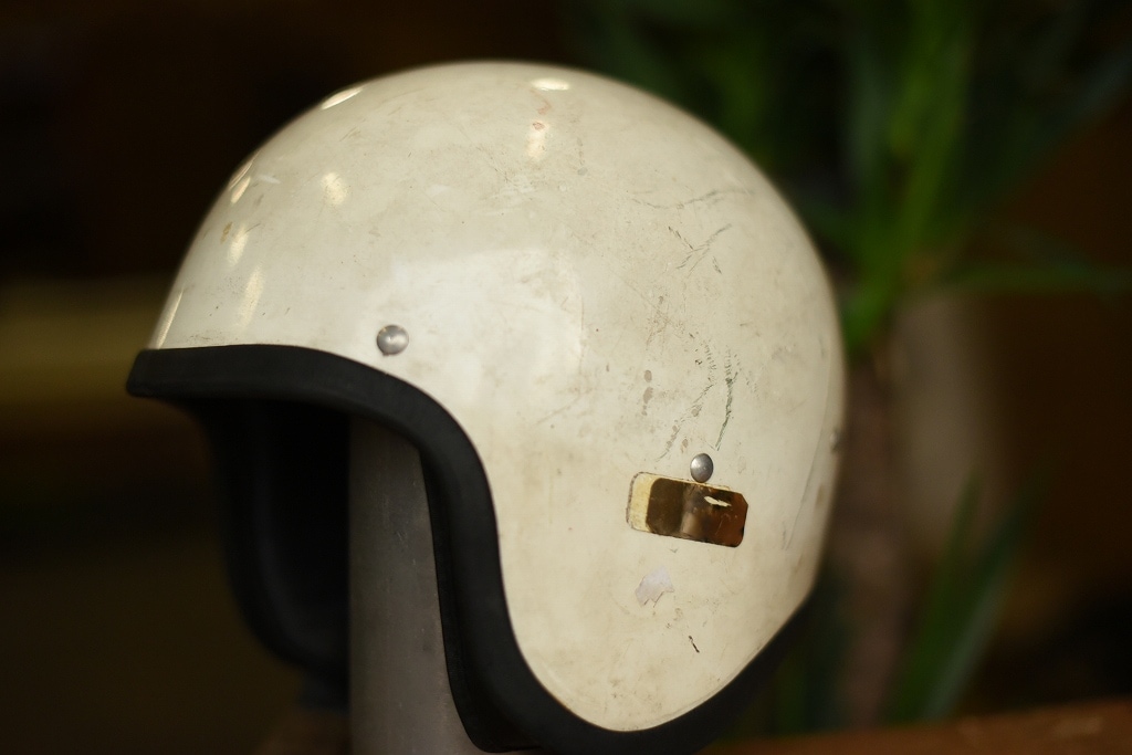 103789 「SPACE MASTER」　ヴィンテージ　ジェットヘルメット　UK MADE in ENGLAND