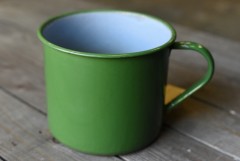 103841 ヴィンテージ ホーロー製　ミルクパン　ビックマグ　MADE IN ENGLAND　英国|キッチン雑貨|テーブルウェア/ホーム・キッチン雑貨