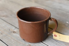 103834 ヴィンテージ ホーロー製　ミルクパン　ビックマグカップ　MADE IN ENGLAND　英国|キッチン雑貨|テーブルウェア/ホーム・キッチン雑貨