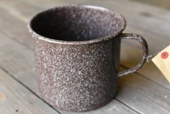 103837 ヴィンテージ ホーロー製　ミルクパン　ビックマグカップ　MADE IN ENGLAND　英国|キッチン雑貨|テーブルウェア/ホーム・キッチン雑貨