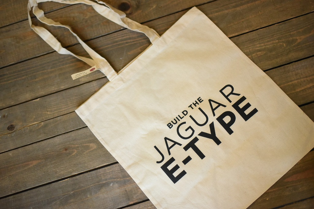104012 ジャガー　ジャグアー「JAGUAR E-TYPE」 トートバッグ MADE IN ENGLAND