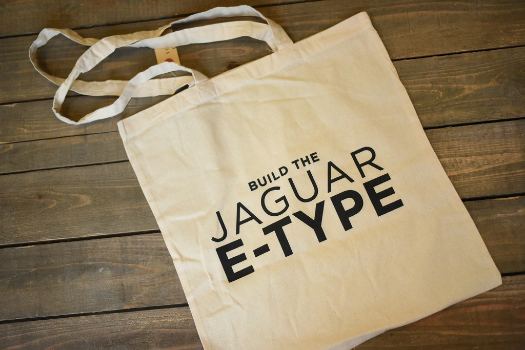 104010 ジャガー　ジャグアー「JAGUAR E-TYPE」 トートバッグ MADE IN ENGLAND
