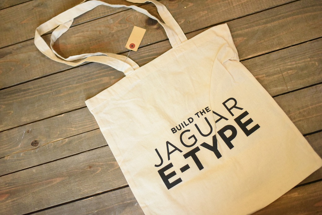 104018 ジャガー　ジャグアー「JAGUAR E-TYPE」 トートバッグ MADE IN ENGLAND