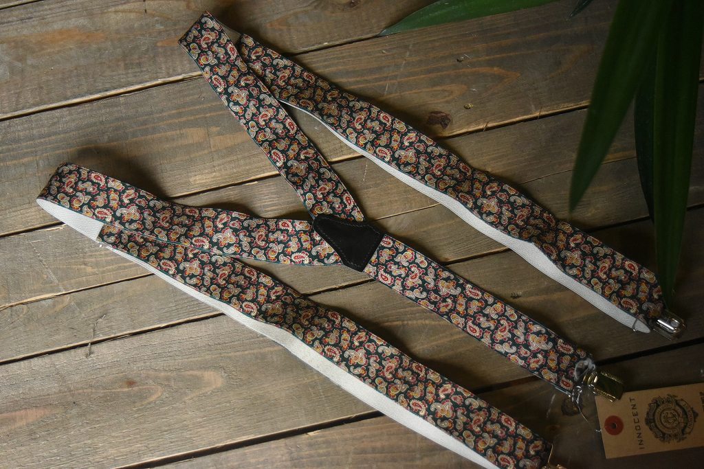 104136 ヴィンテージ　サスペンダー GERMANY 刻印