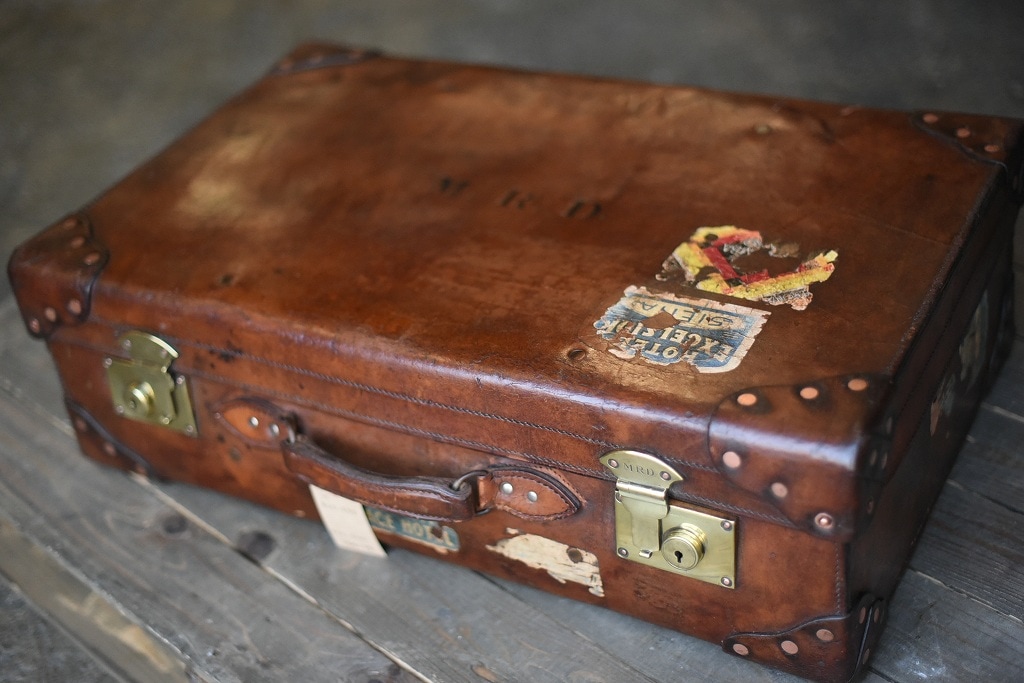 104179 ヴィンテージ　「MRD」　トランクケース　 英国製