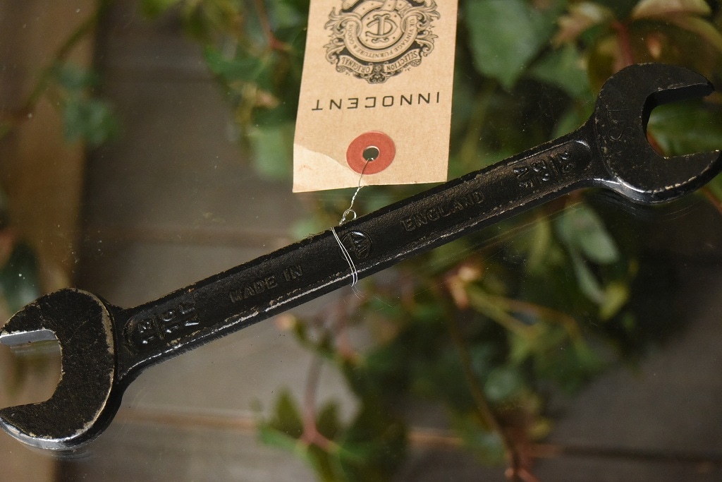 104424 UK ヴィンテージ　スパナ　ツール　英国 MADE IN ENGLAND