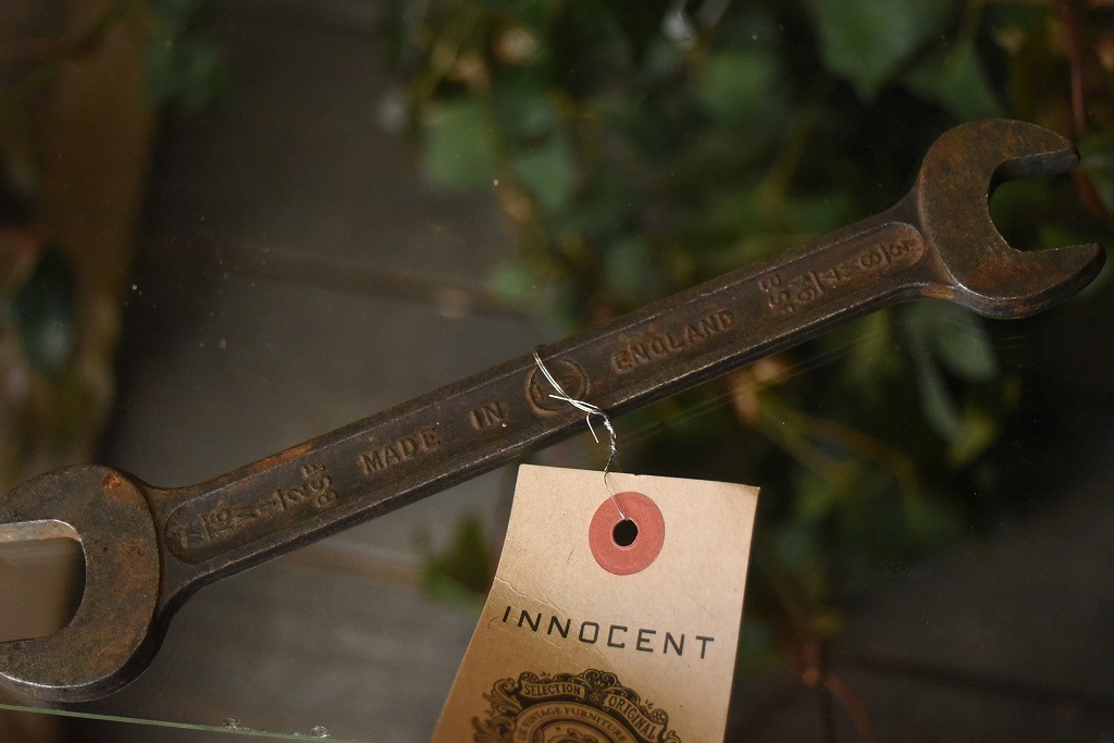 104408 UK ヴィンテージ　スパナ　ツール　英国 MADE IN ENGLAND