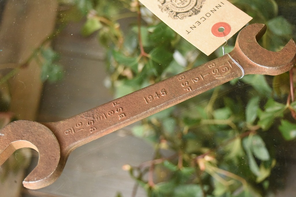 104412 UK ヴィンテージ　スパナ　ツール　英国 MADE IN ENGLAND