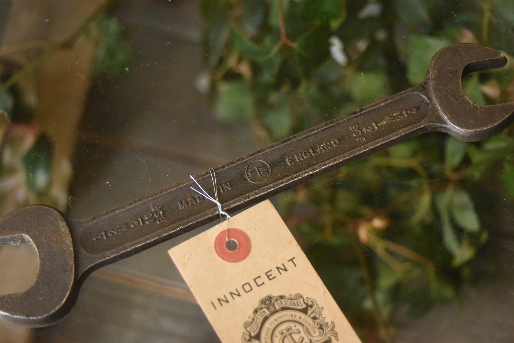 104427 UK ヴィンテージ　スパナ　ツール　英国 MADE IN ENGLAND