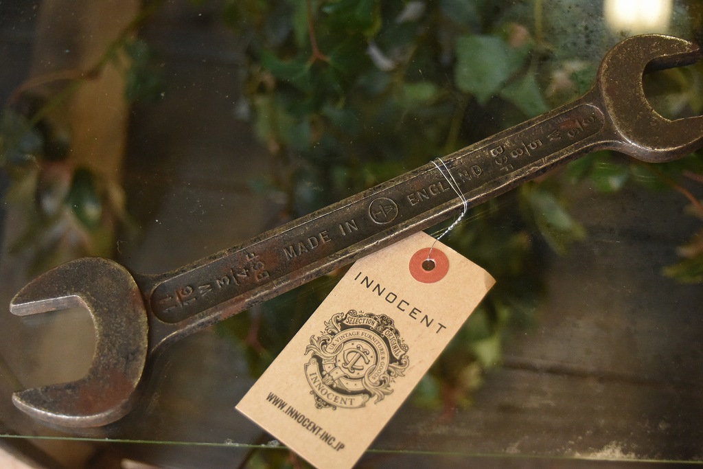 104329 UK ヴィンテージ　スパナ　ツール　英国 MADE IN ENGLAND