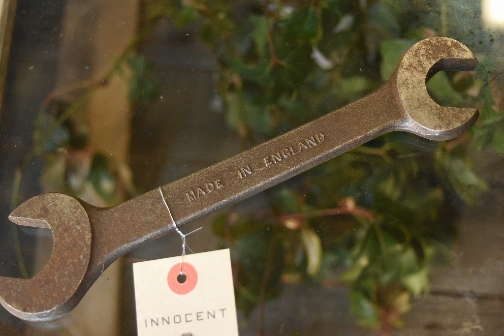 104327 UK ヴィンテージ　スパナ　ツール　英国 MADE IN ENGLAND