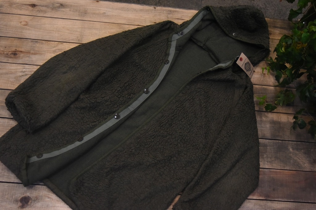 105003 ヨーロッパ　フランス軍 ミリタリー ライナー オリーブ