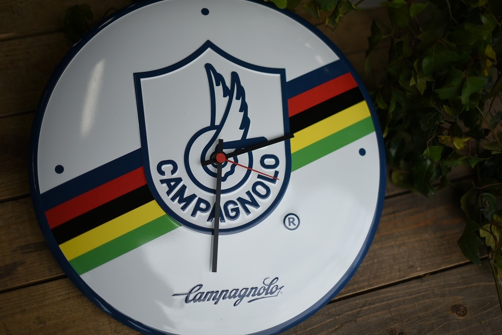 104630 最後の1個　国内未発売　カンパニョーロ  ウォールクロック　壁掛け時計　CAMPAGNOLO VINTAGE WALL CLOCK