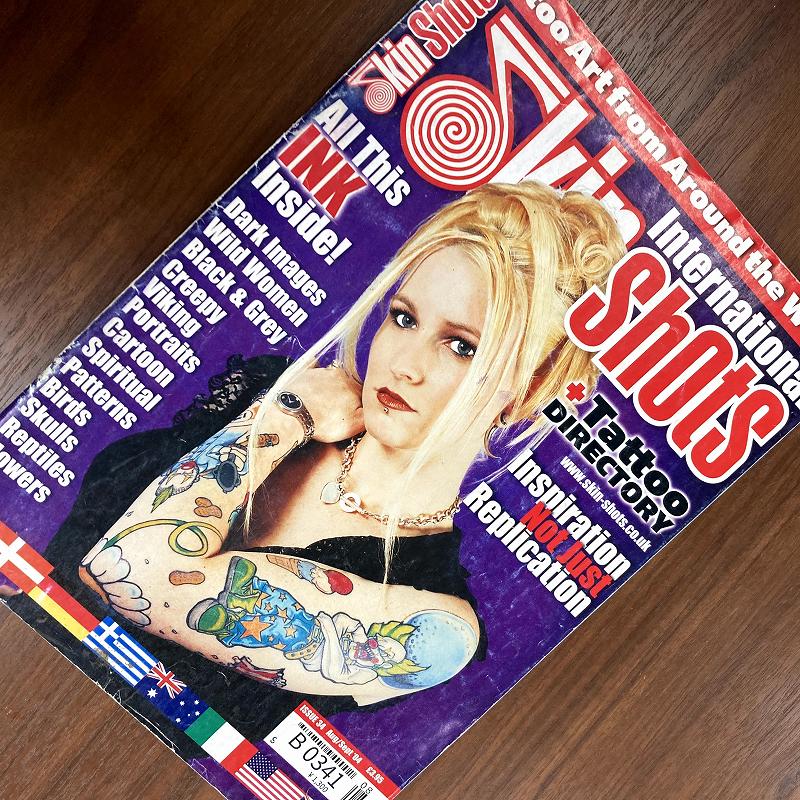 B0341 「TATTOO」 タトゥー 古本 雑誌 | ヴィンテージブック/本/雑誌