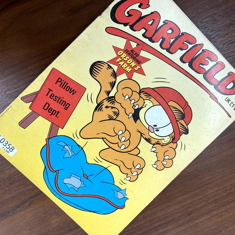 B0358 「GARFIELD」 ガーフィールド コミック 古本 雑誌
