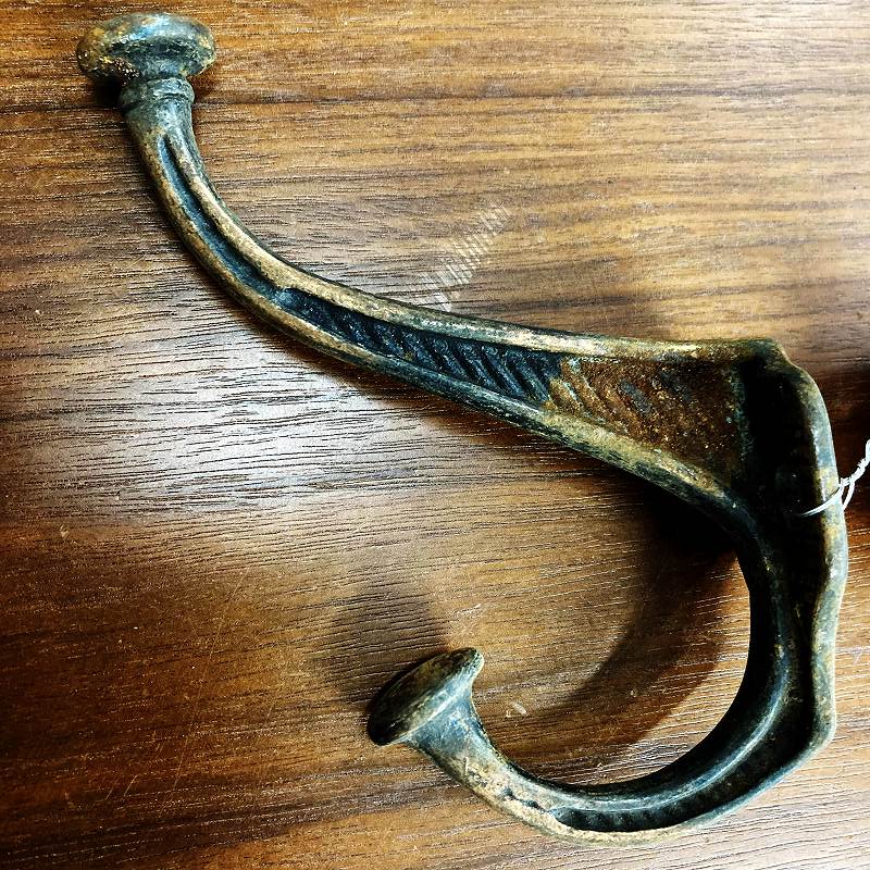 104643 ヴィンテージ アイアンフック ウォールハンガー コートフック