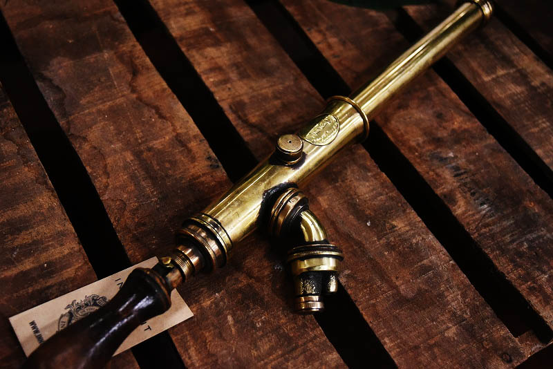 105196 真鍮　ブラス　ガーデニング スプレー　ポンプ　MADE IN ENGLAND　英国