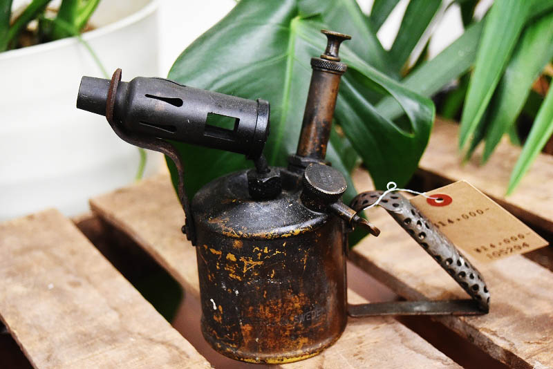 105294 「PRIMUS」　B.A.HJORTH プリムス　ブラス　トーチ　バーナー　ブロートーチ　コンロ　キャンプ　真鍮　MADE IN　SWEDEN