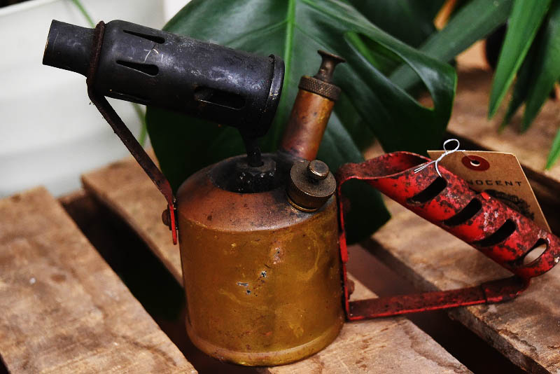 105295 「MONITOR」　No.132  MADE IN ENGLAND  　ブラス　トーチ　バーナー　ブロートーチ　コンロ　キャンプ　真鍮