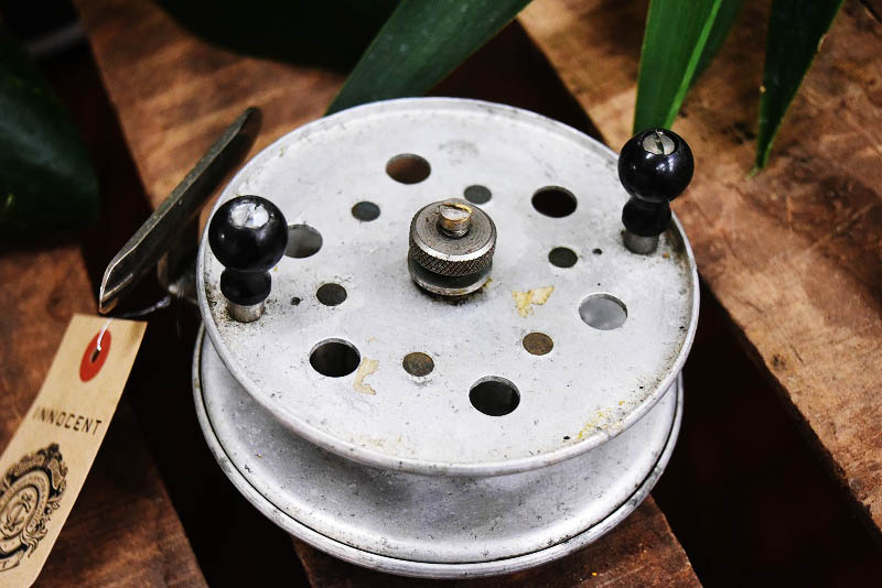 105270 ヴィンテージ　アルミ　リール　オールドタックル　MADE IN ENGLAND　英国