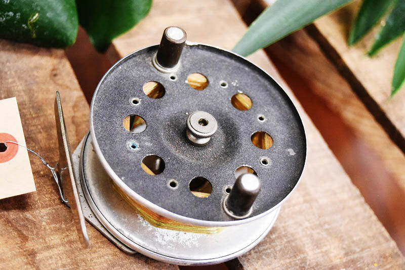 105269 ヴィンテージ　アルミ　リール　オールドタックル　MADE IN ENGLAND　英国