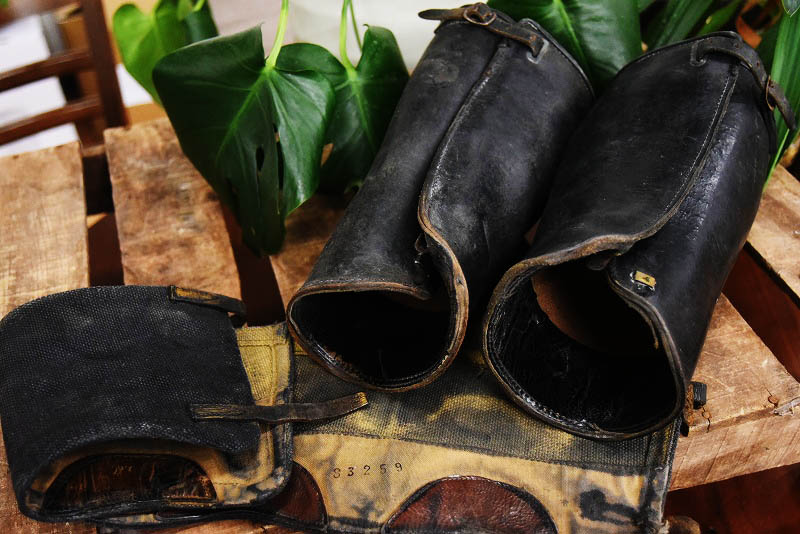 105325 ヴィンテージ　S3259 レッグガード　ブーツスパッツ　MADE IN ENGLAND　英国