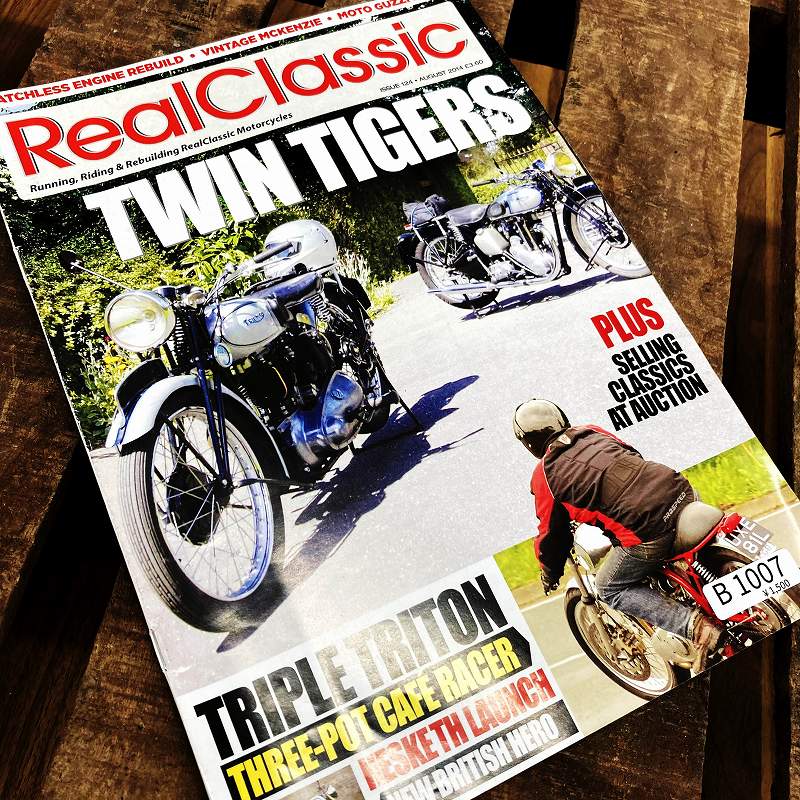 B1007 「Real Classic」リアルクラシック　ヴィンテージバイク　英国車　古本　雑誌|ヴィンテージブック/本/雑誌