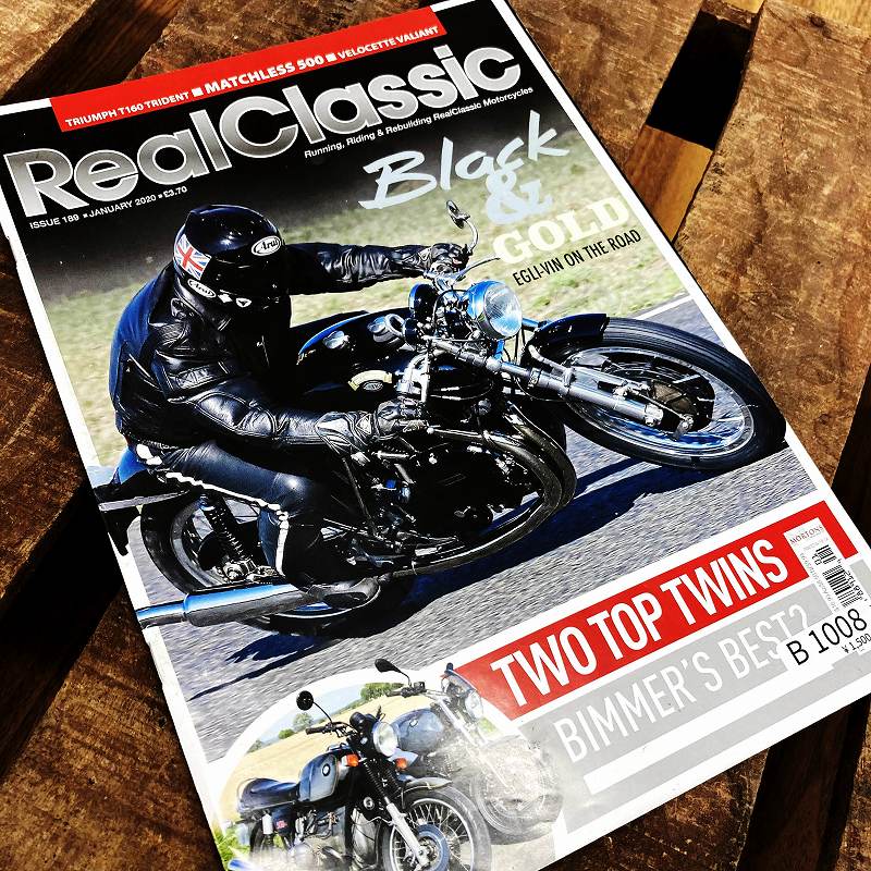 B1008 「Real Classic」リアルクラシック　ヴィンテージバイク　英国車　古本　雑誌|ヴィンテージブック/本/雑誌