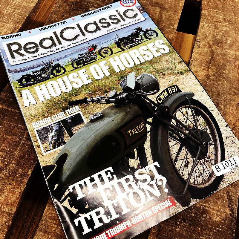 B1011 「Real Classic」リアルクラシック　ヴィンテージバイク　英国車　古本　雑誌|ヴィンテージブック/本/雑誌