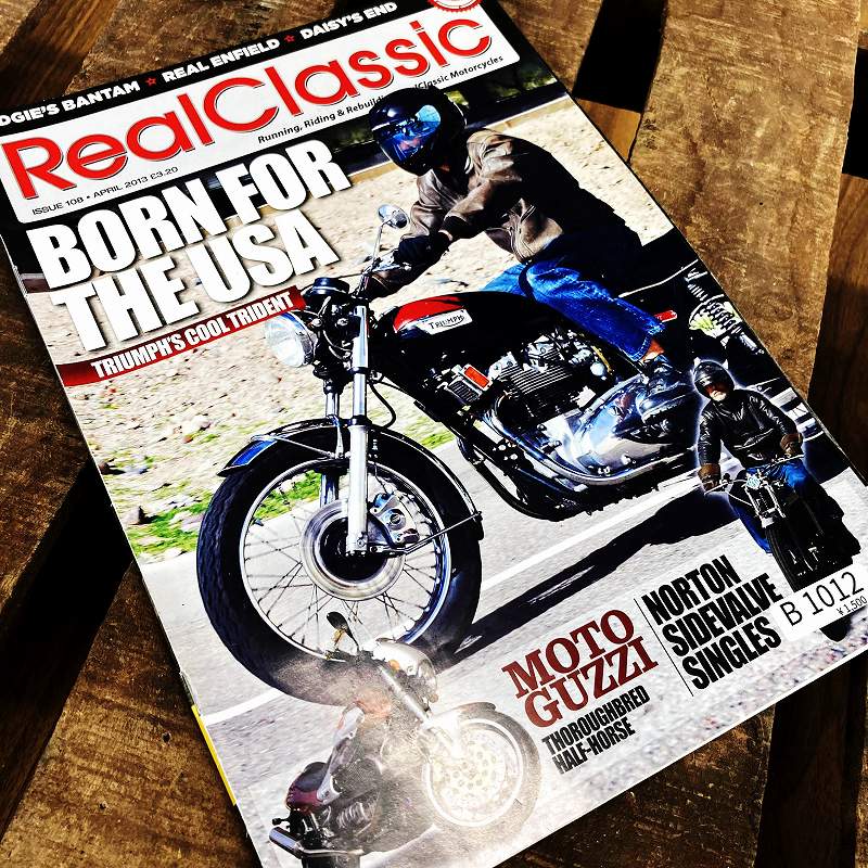B1012 「Real Classic」リアルクラシック　ヴィンテージバイク　英国車　古本　雑誌|ヴィンテージブック/本/雑誌