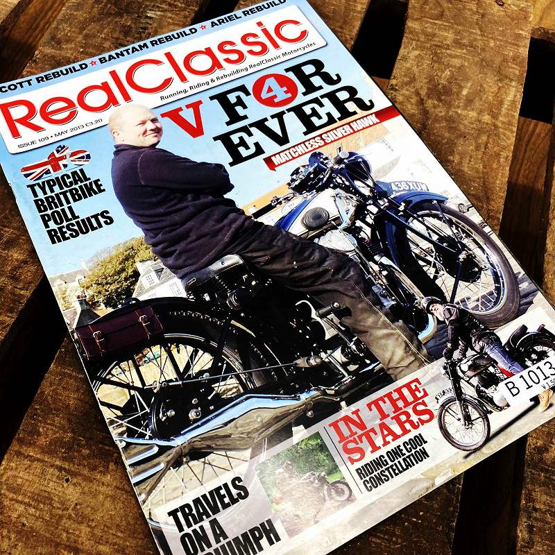B1013 「Real Classic」リアルクラシック　ヴィンテージバイク　英国車　古本　雑誌|ヴィンテージブック/本/雑誌