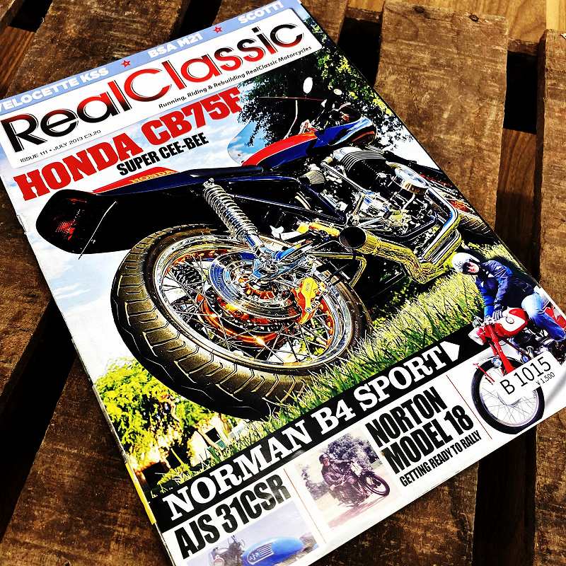 B1015 「Real Classic」リアルクラシック　ヴィンテージバイク　英国車　古本　雑誌|ヴィンテージブック/本/雑誌