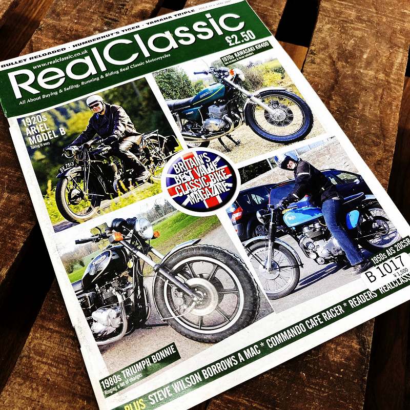 B1017 「Real Classic」リアルクラシック　ヴィンテージバイク　英国車　古本　雑誌|ヴィンテージブック/本/雑誌