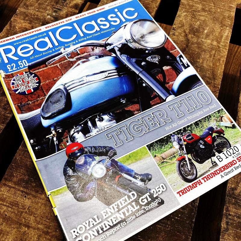 B1020 「Real Classic」リアルクラシック　ヴィンテージバイク　英国車　古本　雑誌|ヴィンテージブック/本/雑誌